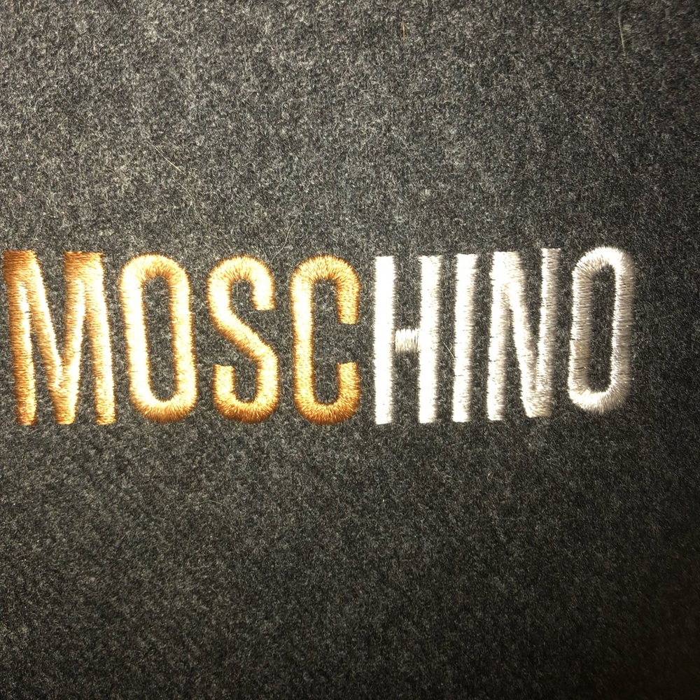 Mos chino Cashmere scarf Charcoal Grey